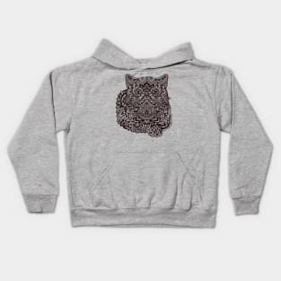 Cat Mandala Tattoo Kids Hoodie